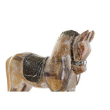 Cordo Horse DKD Home Decor Metal Metall Mango (43 x 10 x 42 cm)