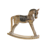 Cordo Horse DKD Home Decor Metal Metall Mango (43 x 10 x 42 cm)