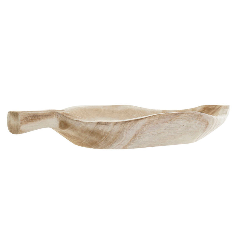 Centrotavola DKD Home Decor Frunză Legno di  paulownia (47 x 23 x 7 cm) - zannishop