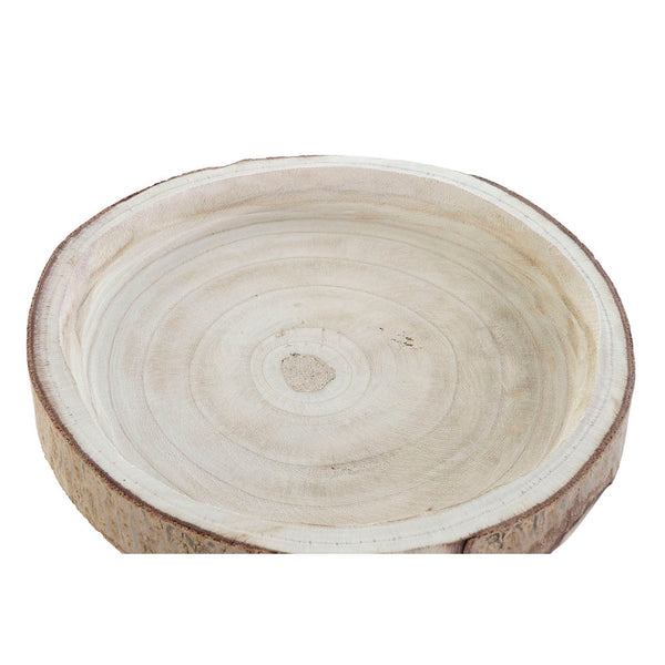 Centrotavola DKD Home Decor Legno di  paulownia (30 x 30 x 4 cm) - zannishop