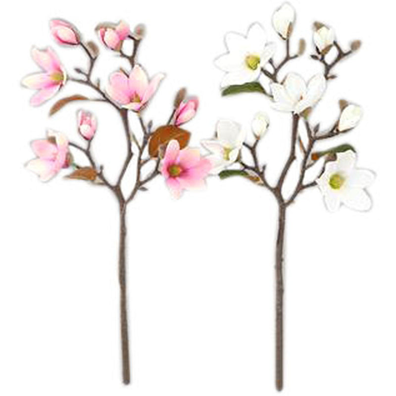 Corpetti DKD Home Decor Rosa Polietilene Bianco Ferro (2 pcs) (20 x 20 x 52 cm) - zannishop