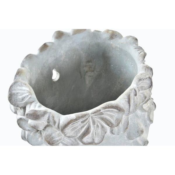 Vaso DKD Home Decor Grigio Cemento Shabby Chic (20 x 18 x 17 cm)