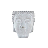 Vaso DKD Home Decor Grigio Buddha Cemento Orientale (15 x 13 x 16 cm)