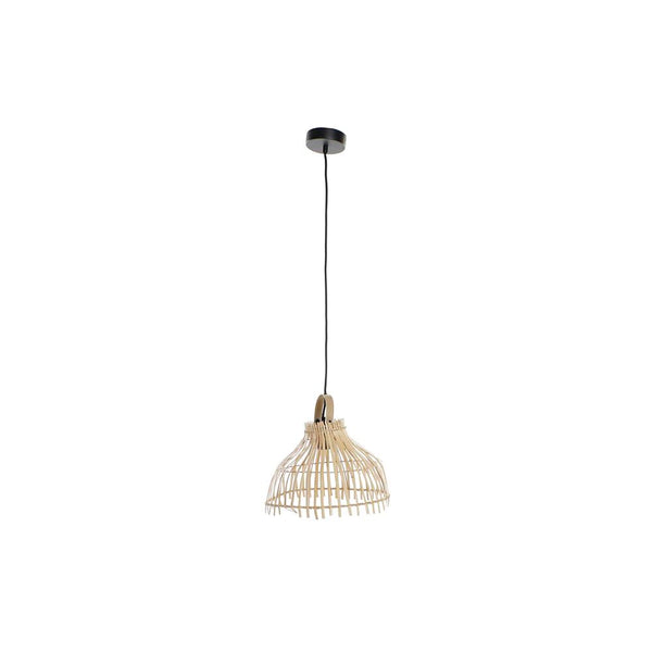 Lampadario DKD Home Decor Marrone Rattan (30 x 30 x 26 cm) - zannishop