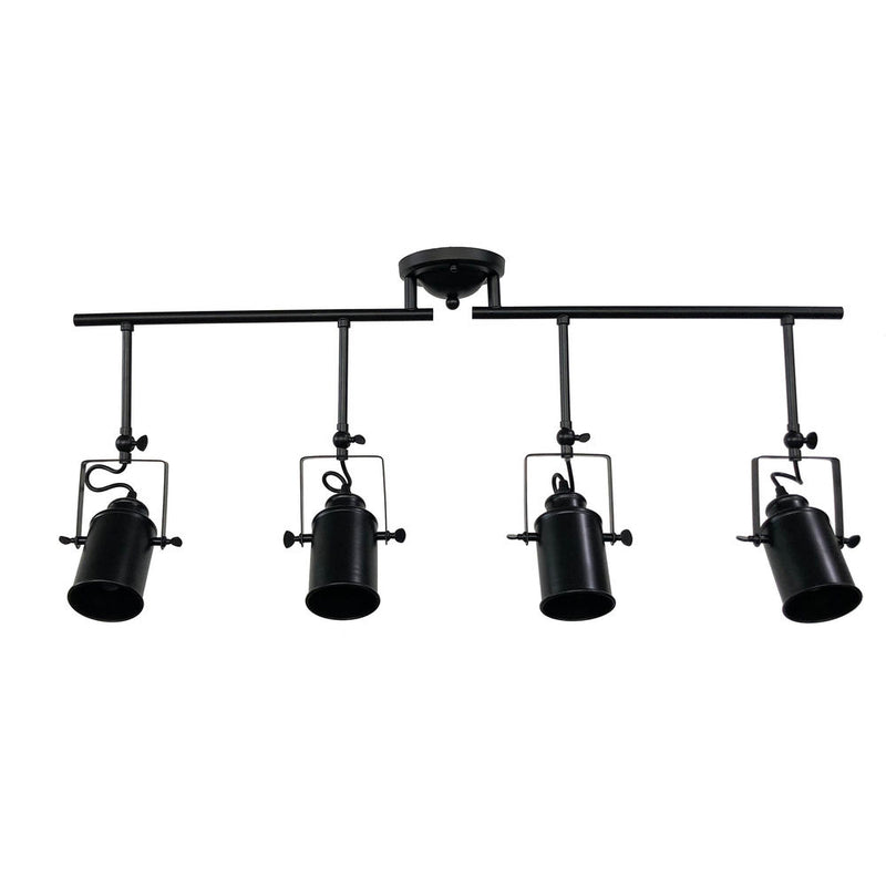 Lampadario DKD Home Decor Faro Nero Metallo (92 x 12 x 38 cm) - zannishop