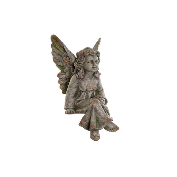 Statua Decorativa DKD Home Decor Fibră de Sticlă Angelo (35 x 35 x 64 cm) - zannishop