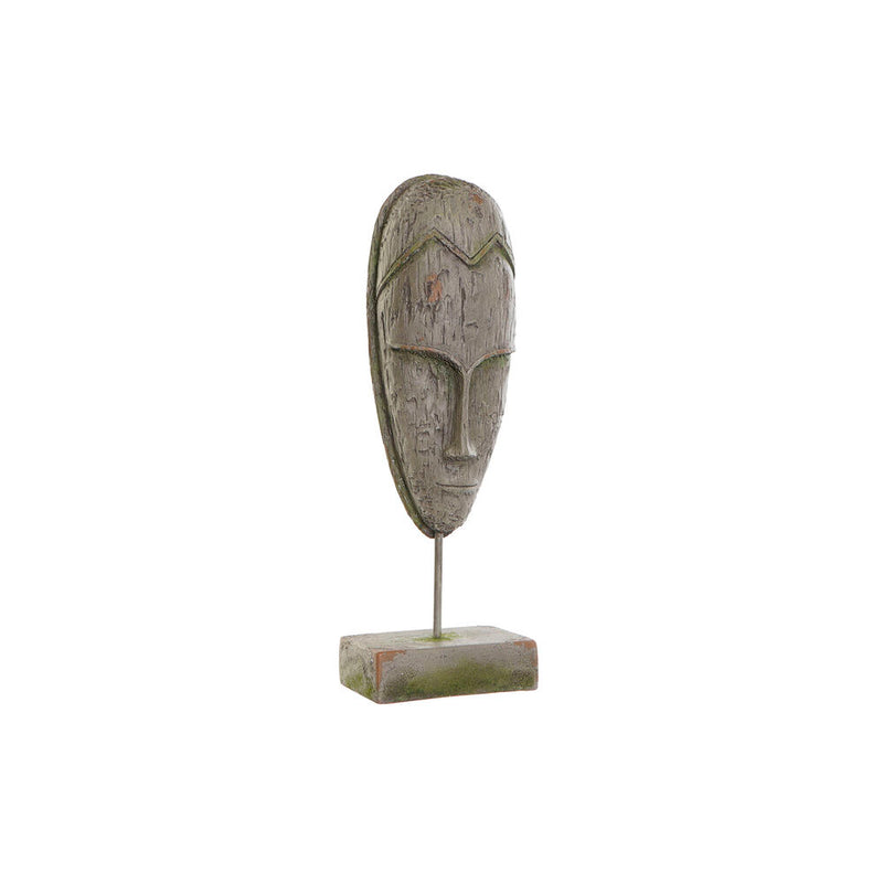 Statua Decorativa DKD Home Decor Fibră de Sticlă Metallo Maschera (20 x 12 x 60 cm) - zannishop