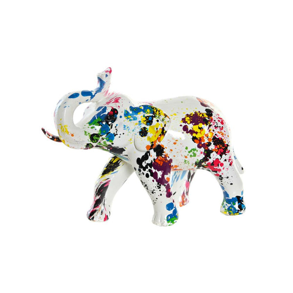 Statua Decorativa DKD Home Decor Elefant Resina (22.5 x 11 x 17.5 cm) - zannishop