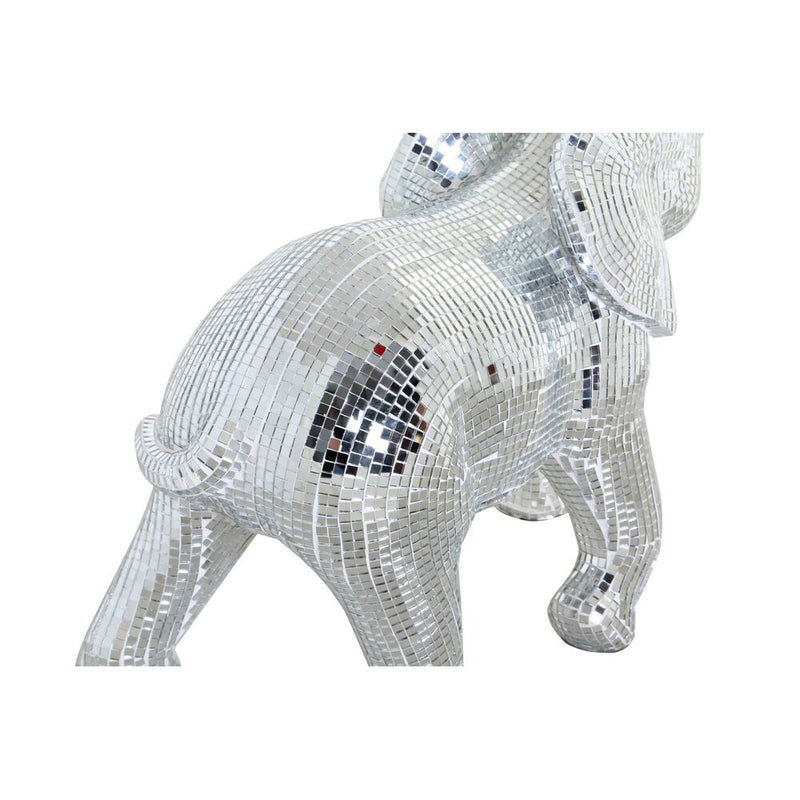 Statua Decorativa DKD Home Decor Elefant Argentato Resina (47 x 19.5 x 41 cm) - zannishop