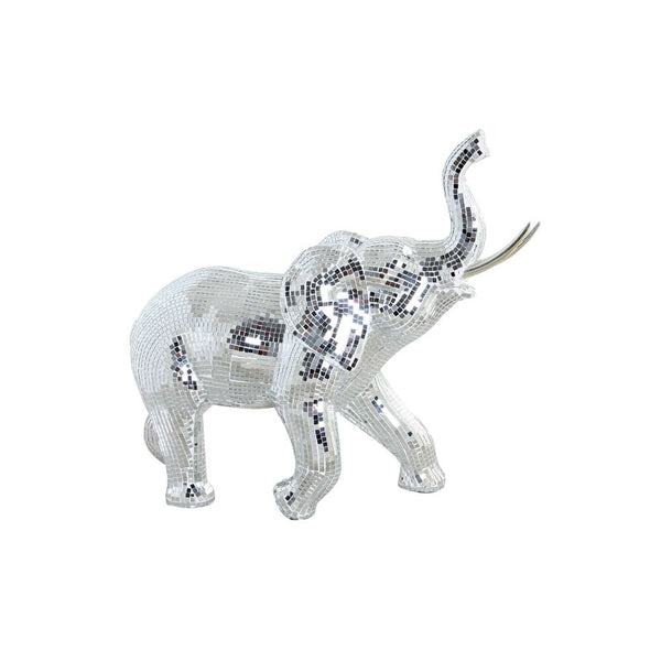 Statua Decorativa DKD Home Decor Elefant Argentato Resina (47 x 19.5 x 41 cm) - zannishop