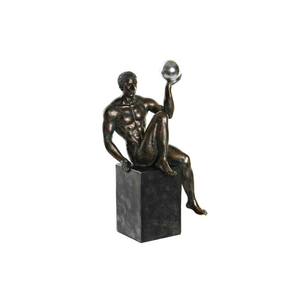 Statua Decorativa DKD Home Decor Rame Resina (15.5 x 14.5 x 32.5 cm) - zannishop