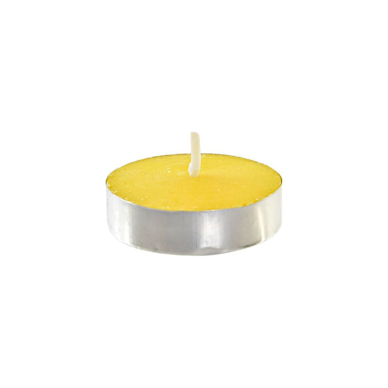 Set de Velas 10 Unidades Citronela Plateado Metal Cera (4 cm)