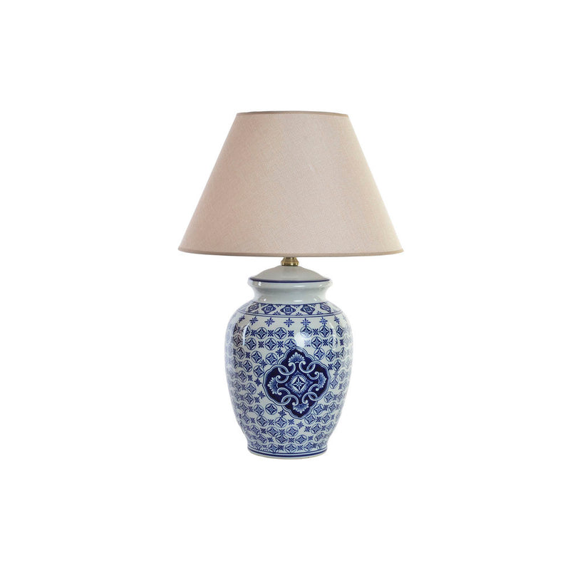 Lampada da tavolo DKD Home Decor Azzurro Porțelan (40 x 40 x 60 cm) - zannishop