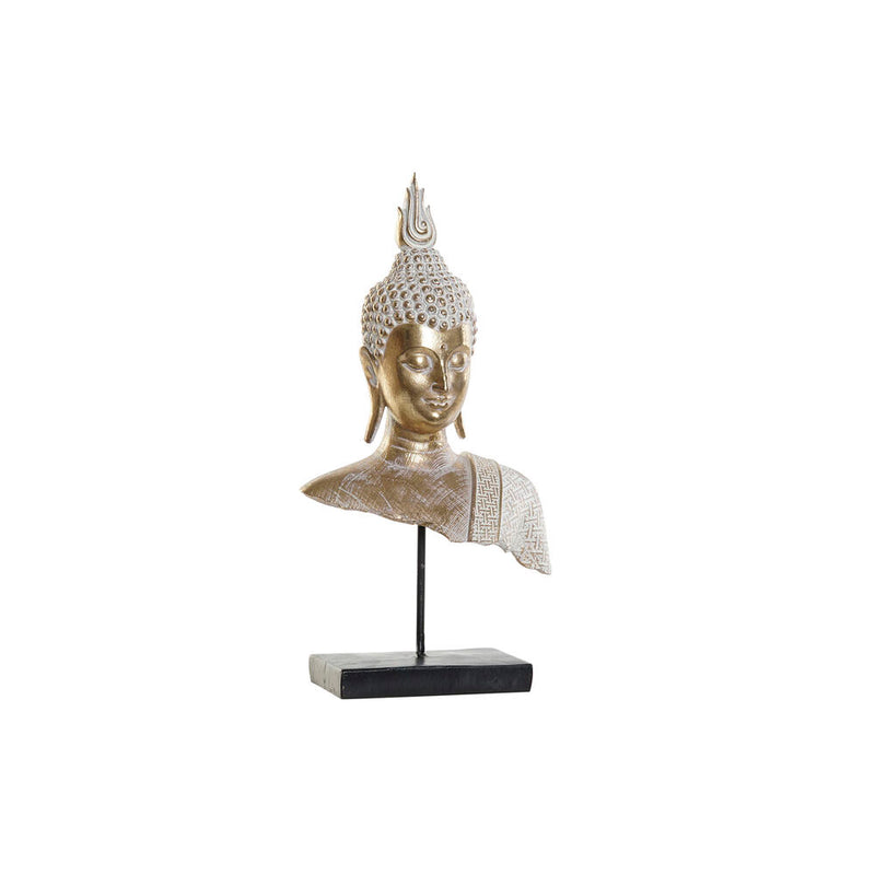 Statua Decorativa DKD Home Decor Metallo Resina Orientale Buda - zannishop