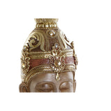 Statua Decorativa DKD Home Decor Dorato Marrone Buda Resina (17 x 12 x 36 cm) - zannishop