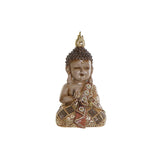 Statua Decorativa DKD Home Decor Dorato Marrone Buda Resina (14 x 12 x 26 cm) - zannishop