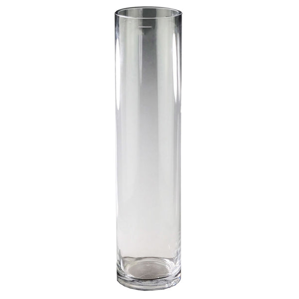 DKD Home Vase Decor Transparent Glass (15 x 15 x 80 cm)