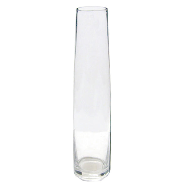 DKD Home Vase Decor Transparent Glass (13 x 13 x 60 cm)