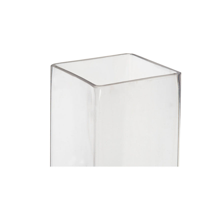 DKD Home Vase Decor Transparent Glass (10 x 10 x 60 cm)