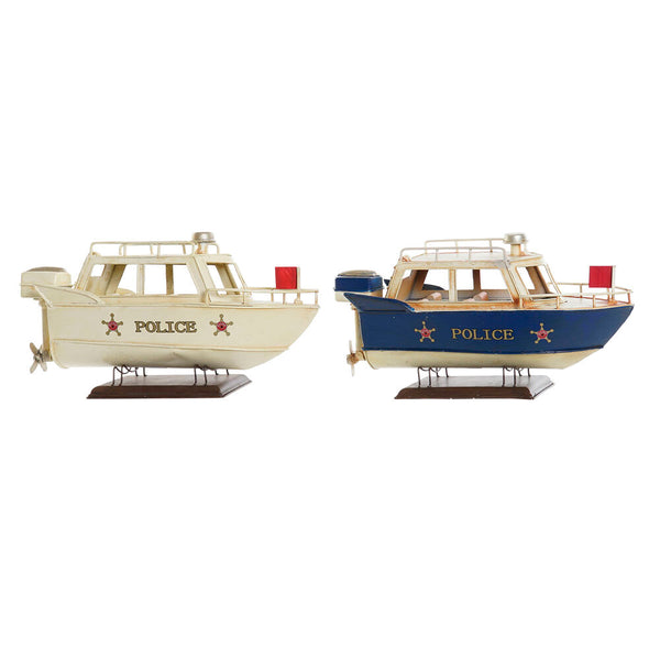 Statua Decorativa DKD Home Decor Barco Vintage (2 pcs) (27 x 10.5 x 14 cm) - zannishop