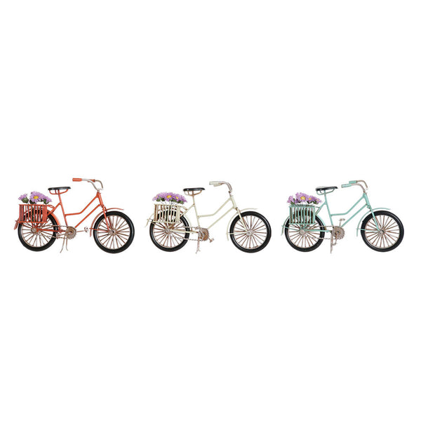 Statua Decorativa DKD Home Decor Bicicletta Vintage (3 pcs) (23 x 8.5 x 13 cm) - zannishop