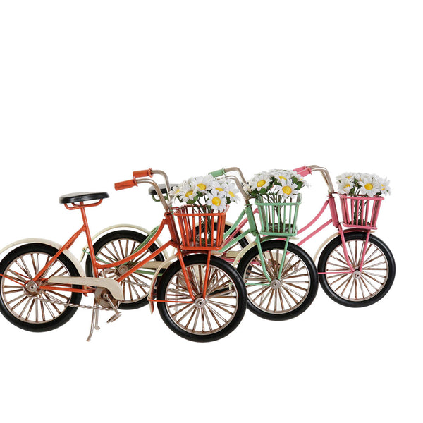 Veicolo DKD Home Decor Bicicletta Vintage (3 pcs) (22 x 9 x 13.5 cm) - zannishop