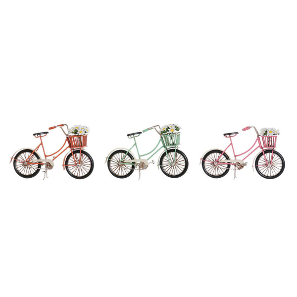 Veicolo DKD Home Decor Bicicletta Vintage (3 pcs) (22 x 9 x 13.5 cm) - zannishop