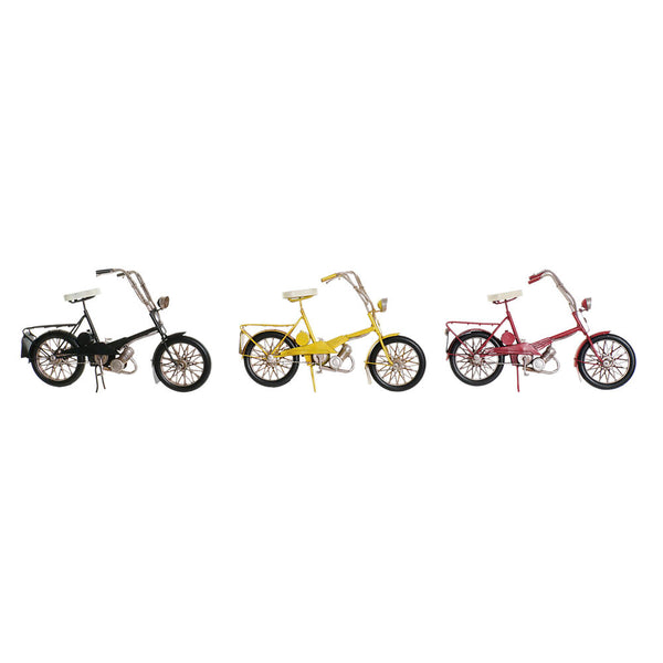 Statua Decorativa DKD Home Decor Vintage Bicicletta (3 pcs) (27 x 12 x 18 cm) - zannishop