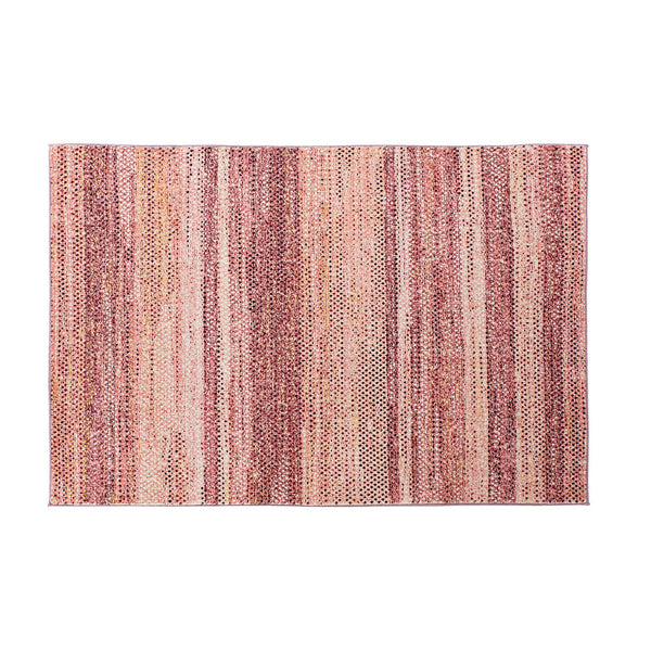 Tappeto DKD Home Decor Rosa Poliestere (120 x 180 x 0.7 cm) - zannishop