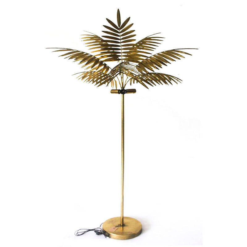 Bodenlampe DKD Home Golden Deceor Metall Palms (107 x 107 x 193 cm)