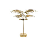 Lampada da tavolo DKD Home Decor Dorato Metallo Palme (75 x 75 x 82 cm) - zannishop