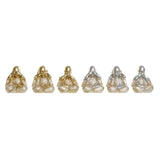 Statua Decorativa DKD Home Decor Argentato Dorato Resina Frate (10.5 x 6 x 12 cm) (6 pcs) - zannishop