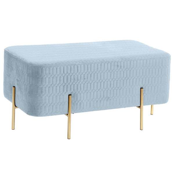 DKD Home Decor Blue Sky Bench (91 x 46,5 x 42 cm)