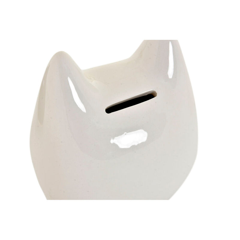 DKD Home Decor Black White Dolomite Gatto (2 PC)