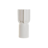 DKD Home Decor Vase Dolomite moderne Dolomite White Decor (14 x 14 x 30,8 cm)