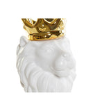 DKD Home Decor Vase Dolomite Glam Dolomite Lion (12 x 9 x 20,5 cm)