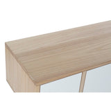 Zusätzlicher Tisch DKD Home Decor Natural Wood von Paulownia (80 x 32 x 80 cm)