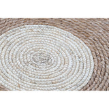 Tappeto DKD Home Decor Fibra Boho (120 x 120 x 2 cm) - zannishop