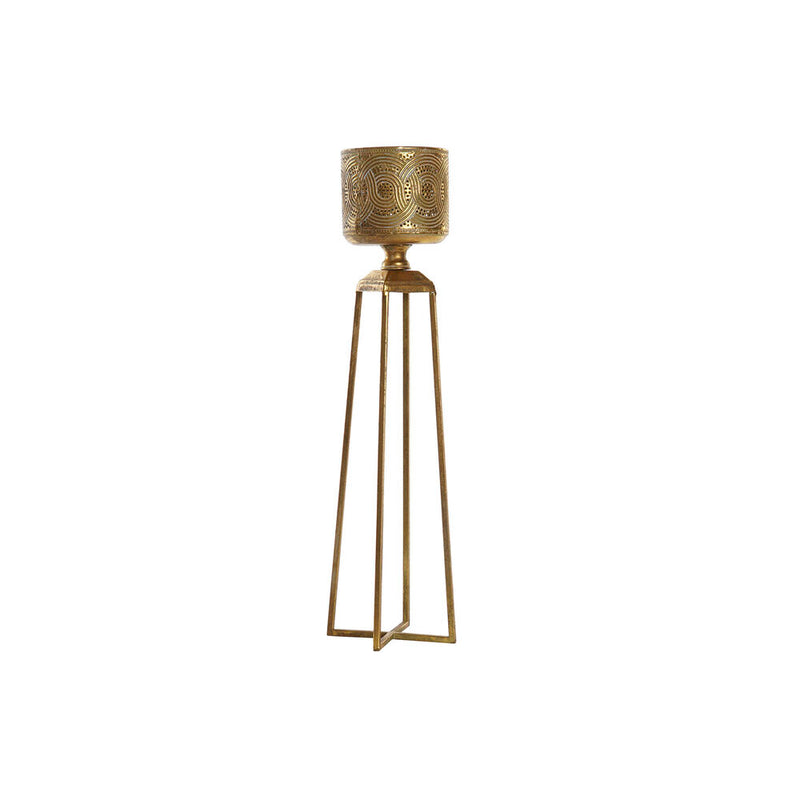 Candelabro Rotondo DKD Home Decor Metallo Rame (10 x 10 x 50 cm) - zannishop