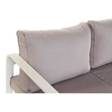 Divano da Giardino DKD Home Decor Grigio Poliestere Alluminio (184 x 72 x 78 cm)