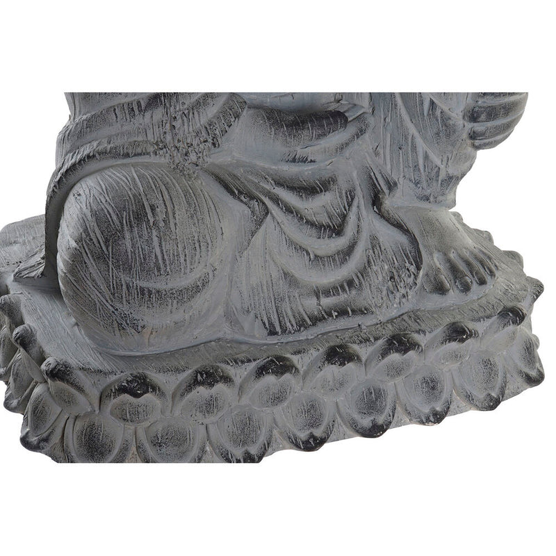 Figura Decorativa para Jardín DKD Home Decor Gris Buda Resina Magnesio (42,5 x 35 x 67 cm)