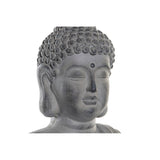 Figura Decorativa para Jardín DKD Home Decor Gris Buda Resina Magnesio (38,8 x 26,8 x 62,3 cm)