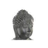 Statua Decorativa da Giardino DKD Home Decor Grigio Loto Organica Buda Resina (35 x 32 x 49 cm)