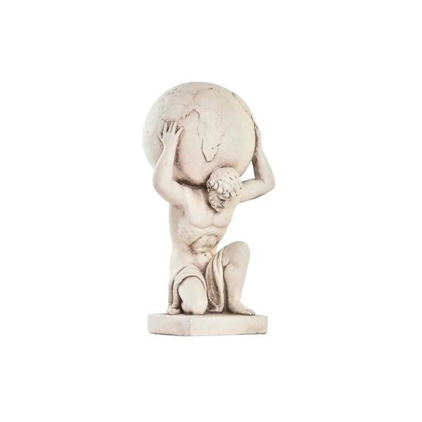 Figura Decorativa para Jardín DKD Home Decor Atlas Blanco Magnesio (31 x 28 x 56 cm)