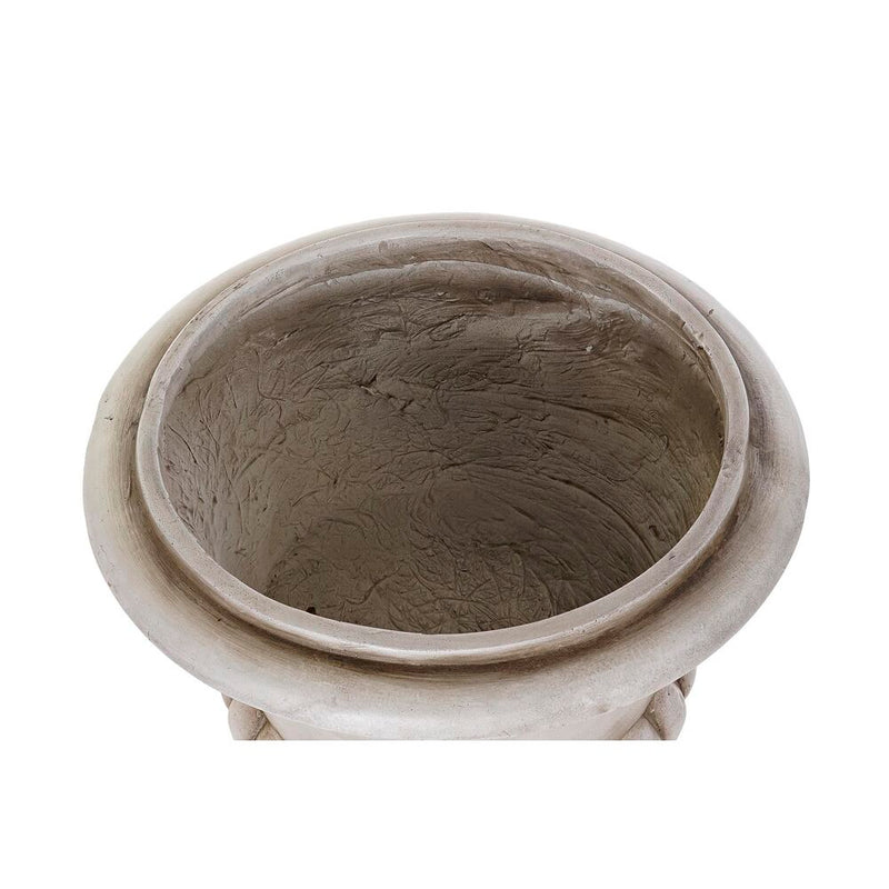 Vaso DKD Home Decor Grigio chiaro Magnesio (44 x 44 x 49 cm)