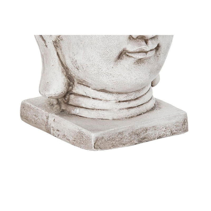 Vaso DKD Home Decor Grigio chiaro Buddha (26 x 25 x 36 cm) (26 x 25 x 36 cm)