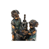 Fuente de Jardín DKD Home Decor Bronce Resina Niños (44 cm)