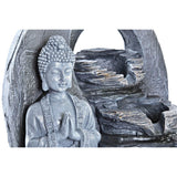 Fontana da giardino DKD Home Decor Buddha Resina Orientale (21 x 21 x 25 cm) (2 Unità)