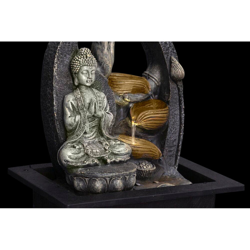 Fontana da giardino DKD Home Decor Buddha Resina Orientale (25 x 20 x 32 cm) (2 Unità)