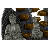 Fontana da giardino DKD Home Decor Buddha Resina Orientale (25 x 25 x 40 cm) (2 Unità)